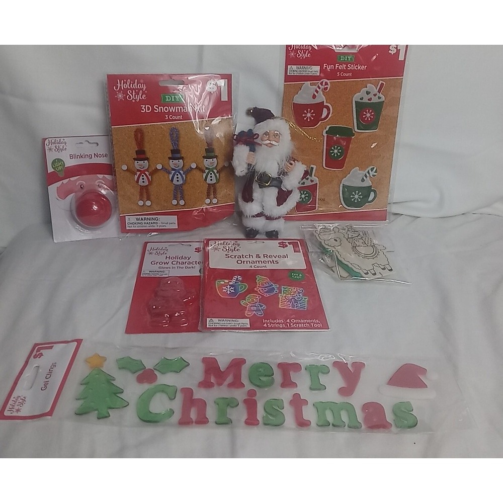 LOL Suprise Dolls Stocking & Stocking Stuffers Christmas Crafts& Santa Ornament - Picture 2 of 13